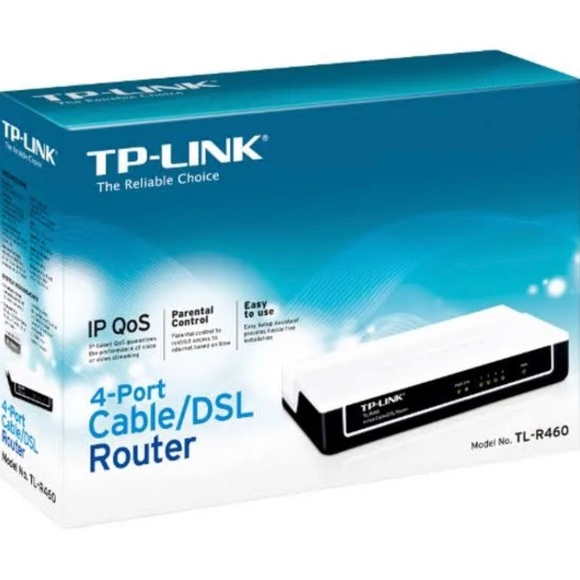 TP-LINK  4-Port Cable/DSL Router TL-R460 - Picture 7 of 8